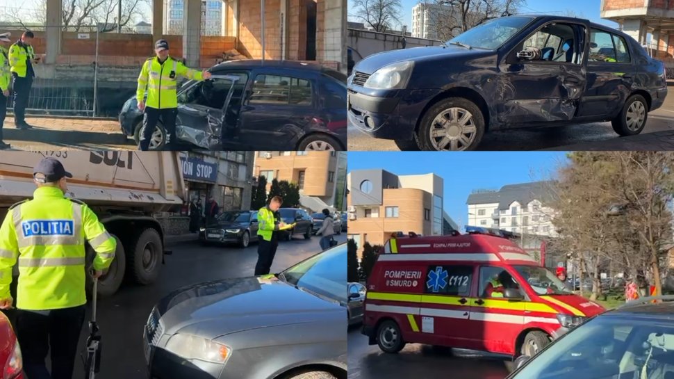 Femeie rănită într-un accident pe strada Alexandru cel Bun
