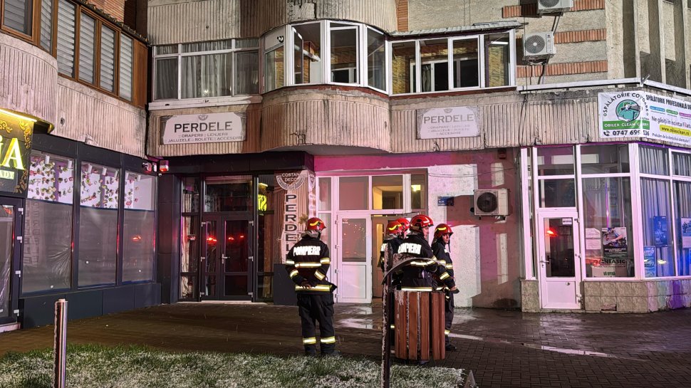 Alertă într-un bloc din Fălticeni după ce un incendiu a izbucnit într-o garsonieră 10075