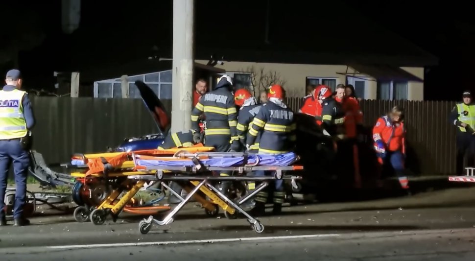 Două victime în urma unui accident produs de un șofer beat la Dumbrava Roșie, Neamț  10147