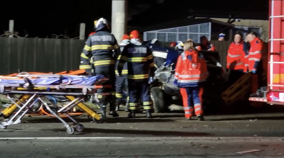 Două victime în urma unui accident produs de un șofer beat la Dumbrava Roșie, Neamț  10148