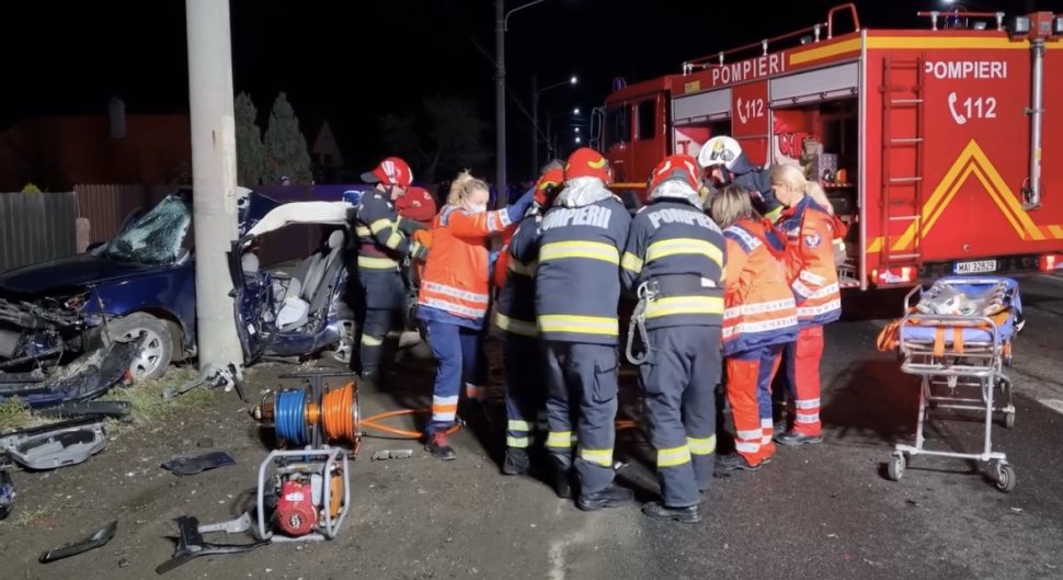 Două victime în urma unui accident produs de un șofer beat la Dumbrava Roșie, Neamț  10150