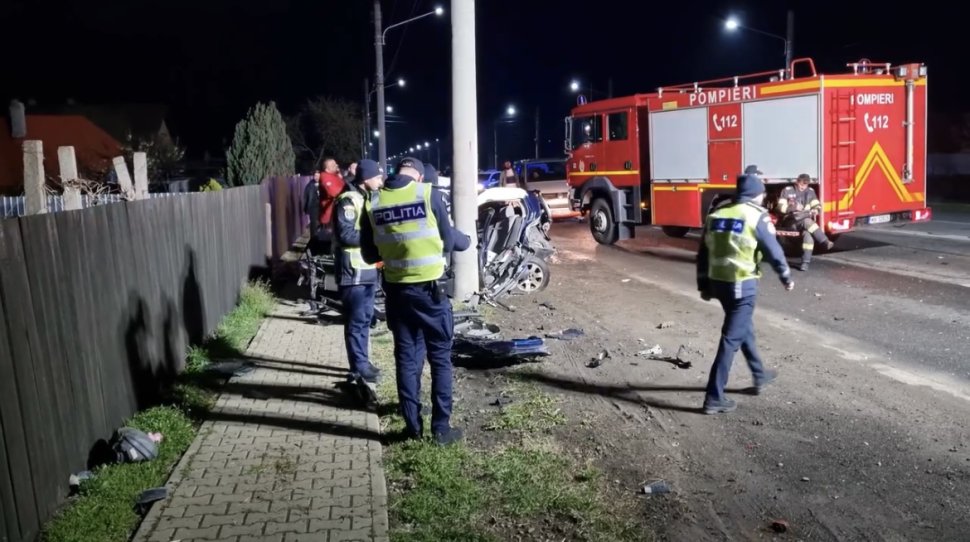 Două victime în urma unui accident produs de un șofer beat la Dumbrava Roșie, Neamț  10152