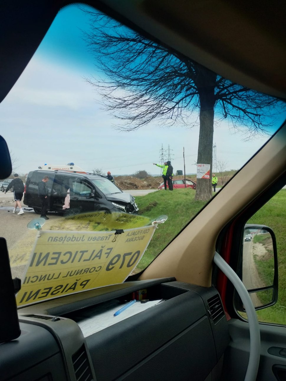 Intersecția de la Baia face din nou victime, chiar în Joia Mare: două mașini implicate într-un accident 10195