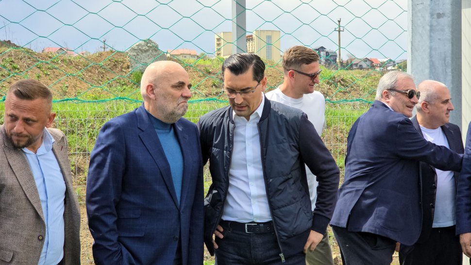 Noua bază sportivă din Suceava, inaugurată în prezența oficialilor Federației Române de Fotbal 10279