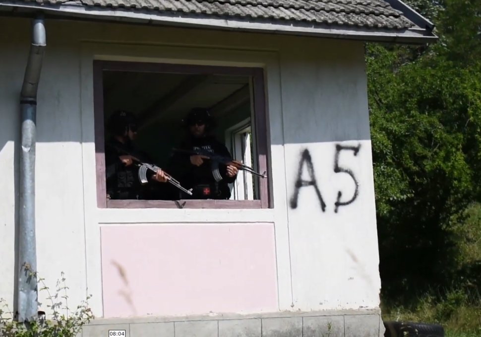 Mascați din 7 județe, mobilizați la Botoșani  