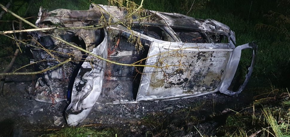 Mașini răsturnate și șoferi în pericol la Zvoriștea și Copălău – alarmele automate au salvat vieți 10657