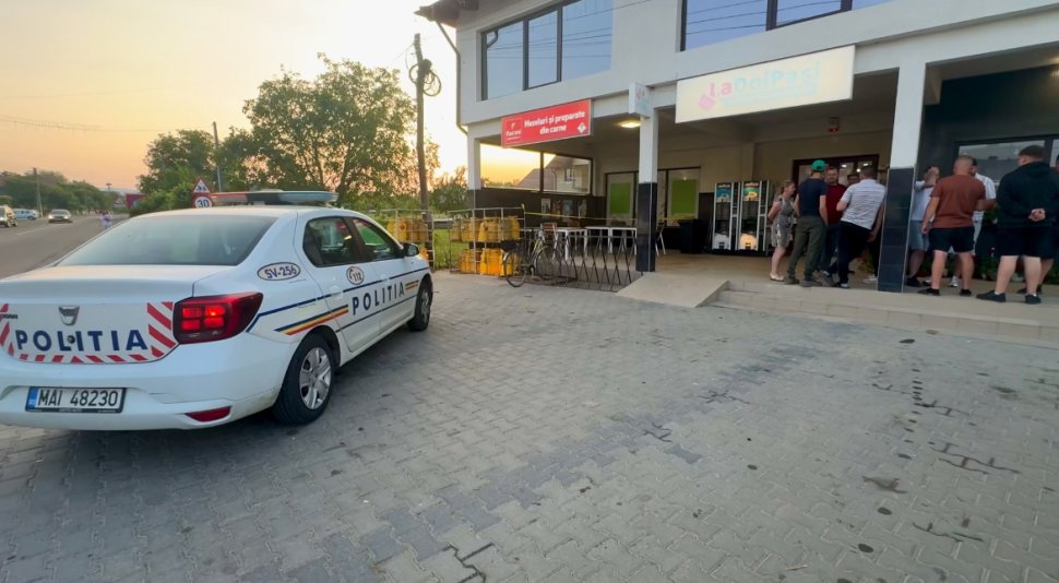 Bărbat din Râșca înjunghiat pe terasa unui magazin din satul Râșca