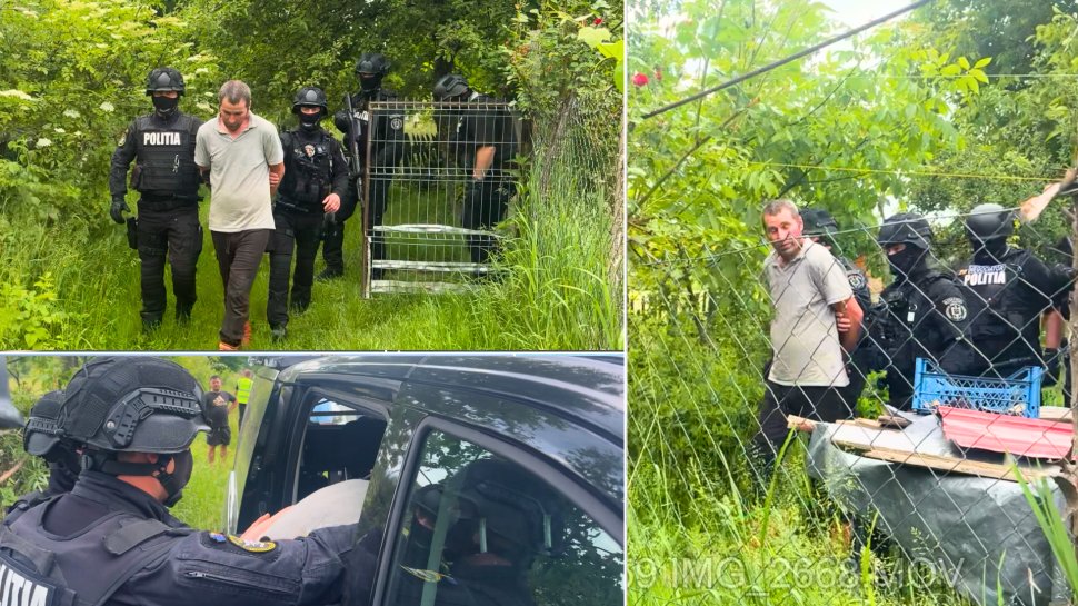 Mascații au descins duminică la casa bărbatului care a înjunghiat un om la Râșca