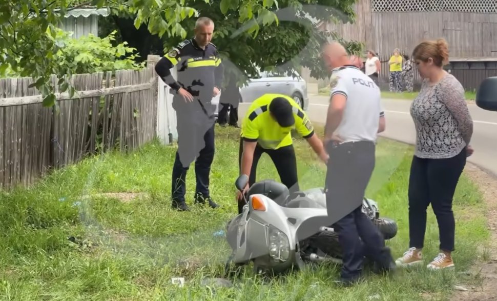 Un bărbat din Boroaia a ajuns la spital după ce a făcut accident cu scuterul 10717