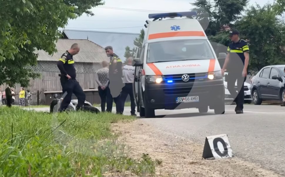 Un bărbat din Boroaia a ajuns la spital după ce a făcut accident cu scuterul 10718