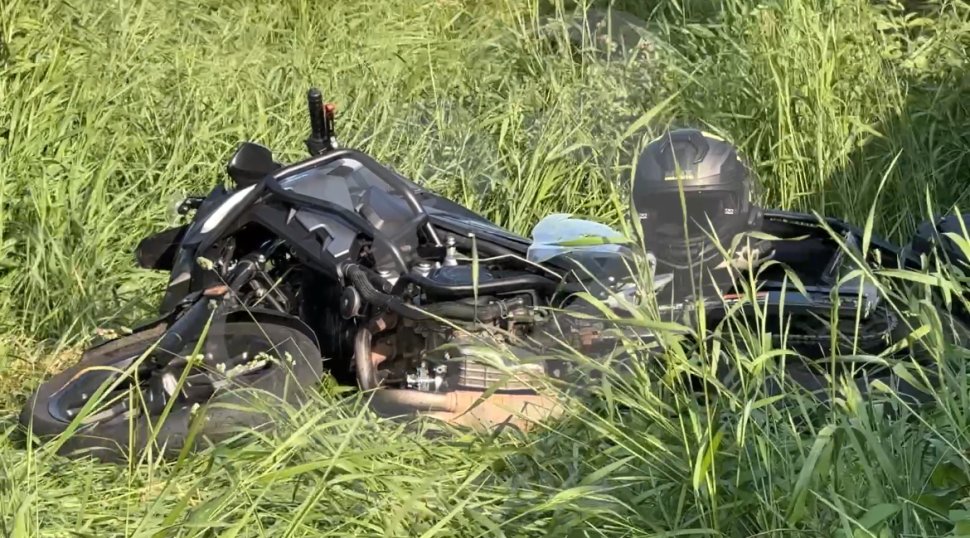 Motociclist rănit într-un accident rutier la Bărăști, județul Suceava 10767