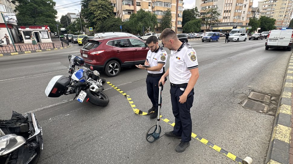 Motociclist rănit într-un accident produs în cartierul Obcini din municipiul Suceava 10837