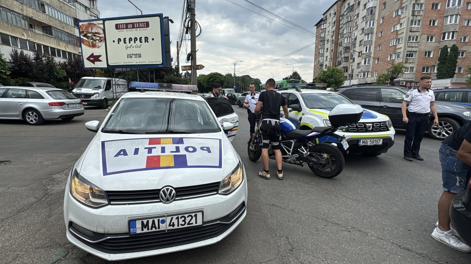 Motociclist rănit într-un accident produs în cartierul Obcini din municipiul Suceava 10844
