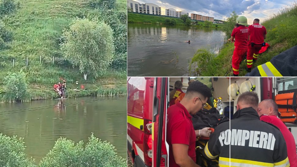 Un bărbat a fost salvat în ultima clipă de la înec, la Suceava