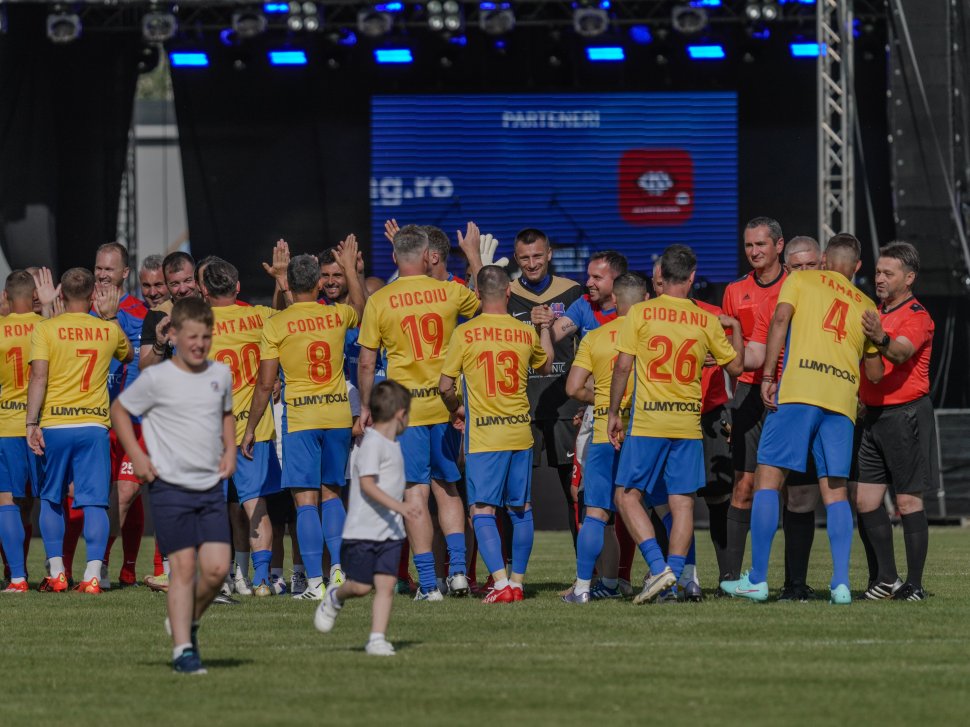 Meciul de retragere a lui Dorin Goian a adunat greii fotbalului pe stadionul Areni 10900