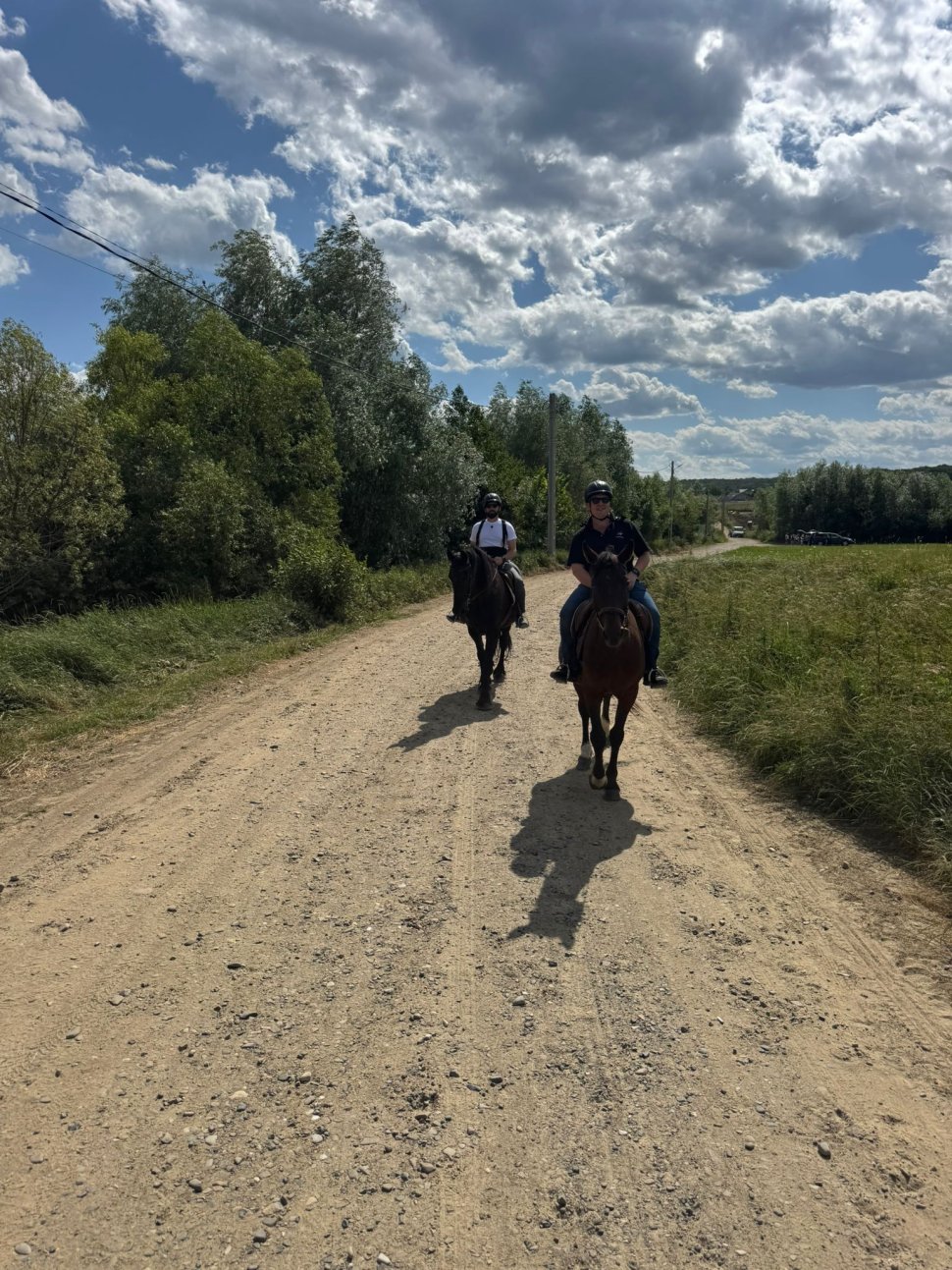 Principele Nicolae și prietenul său, Nigel Baker, în vizită la centrul de echitație „Pe cai la Mitoc” din Bucovina 10938