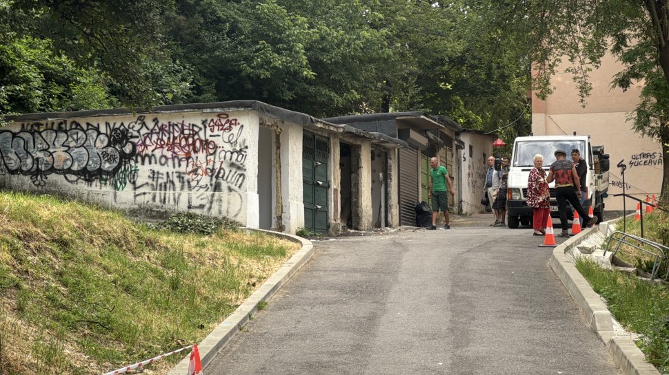 Scandal pe strada Leca Morariu din Suceava, împotriva demolării garajelor 10929
