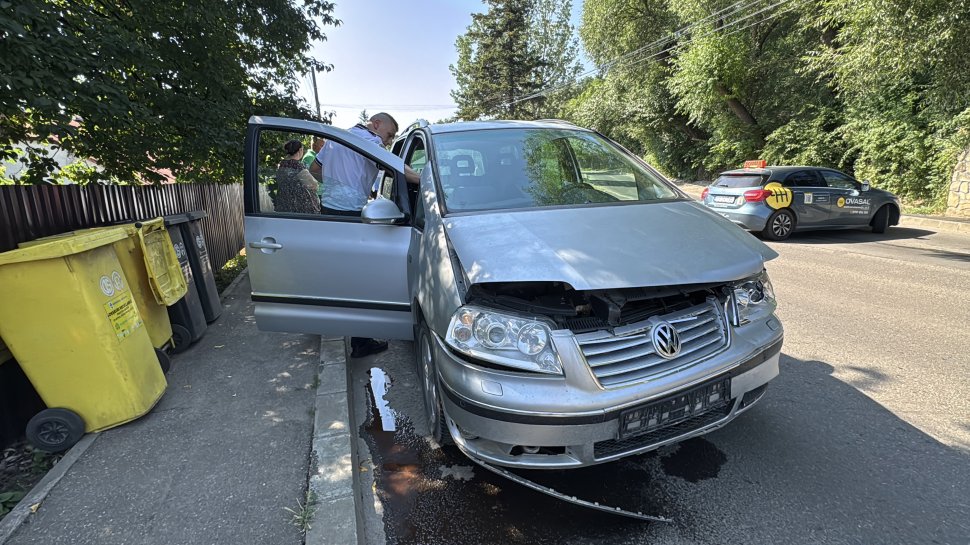 Accident între două mașini, cu o victimă, într-o intersecție din Suceava 11005