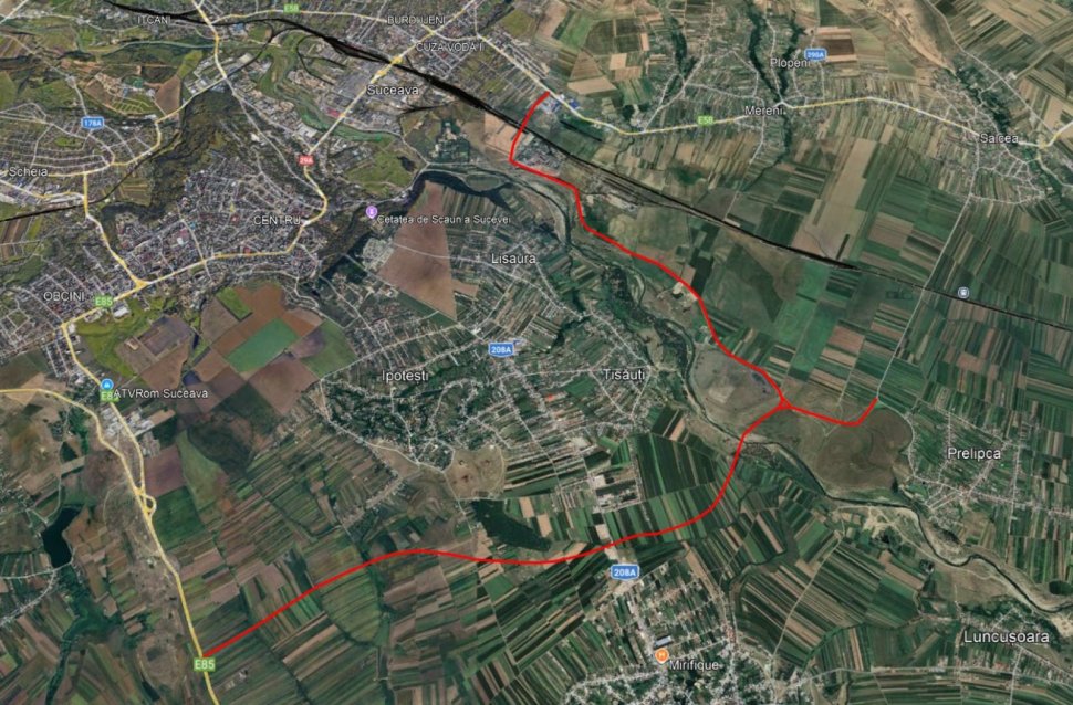 Varianta de ocolire din sud-estul Sucevei ajunge în faza studiului de fezabilitate