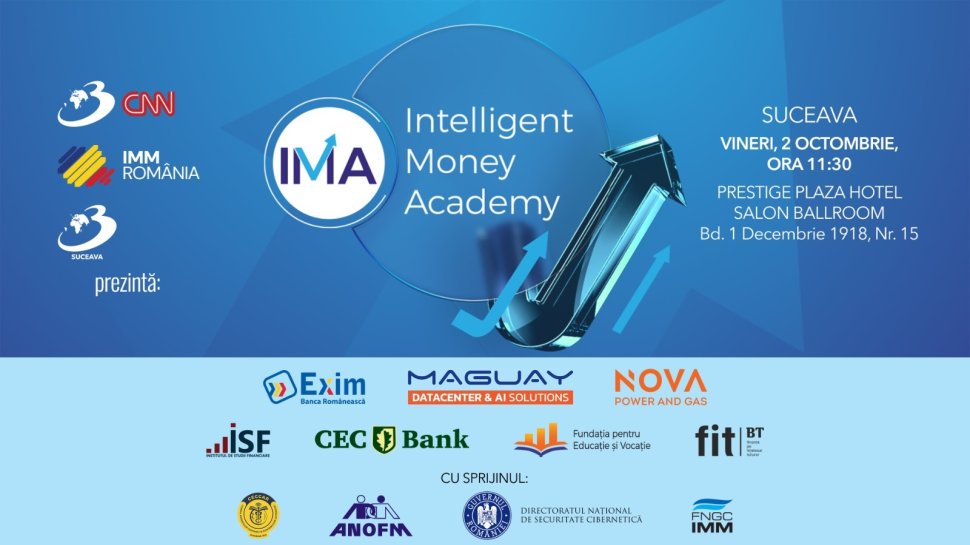Intelligent Money Academy ajunge la Suceava