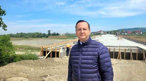 termenul de finalizare al podului de la milisauti amanat pana in august