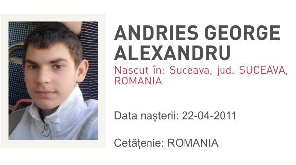 este alerta in judetul suceava un minor a disparut din satul corni este alerta in judetul suceava un minor a disparut din satul corni