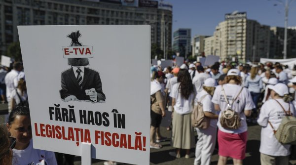 contabilii economistii si antreprenorii suceveni au protestat la bucuresti