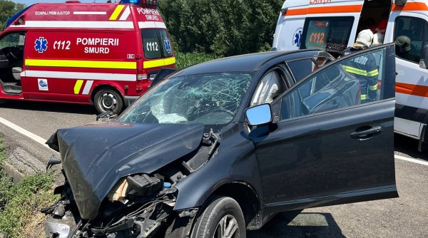 copil grav ranit intr un accident rutier