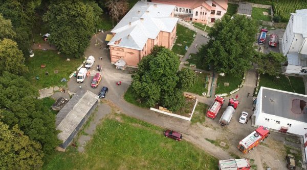 incendiu la spitalul de boli mintale din sasca