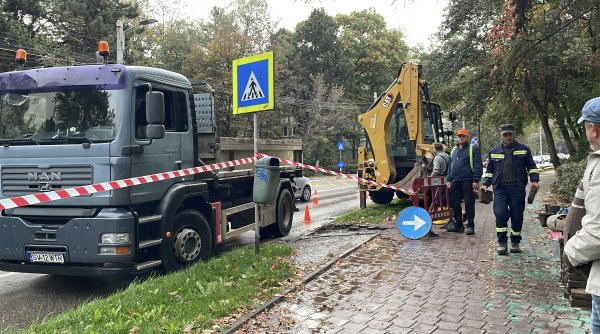 o noua avarie acet pe bulevardul george enescu