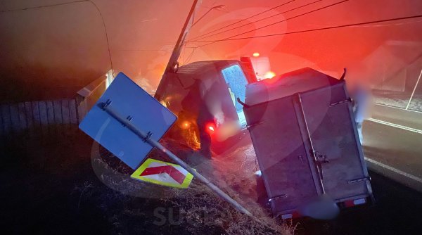 ceata si carosabilul umed au scos un autobuz in afara drumului dar soferul a evitat tragedia ceata si carosabilul umed au scos un autobuz in afara drumului dar soferul a evitat tragedia