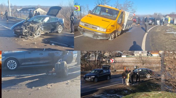 carambol cu autoturism si o autoutilitara implicate la boroaia carambol cu autoturism si o autoutilitara implicate la boroaia