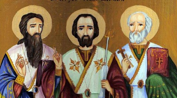 sfintii trei ierarhi praznuiti astazi de credinciosii ortodocsi sfintii trei ierarhi praznuiti astazi de credinciosii ortodocsi