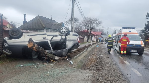 un copil si doi adulti raniti intr un accident la draguseni un copil si doi adulti raniti intr un accident la draguseni