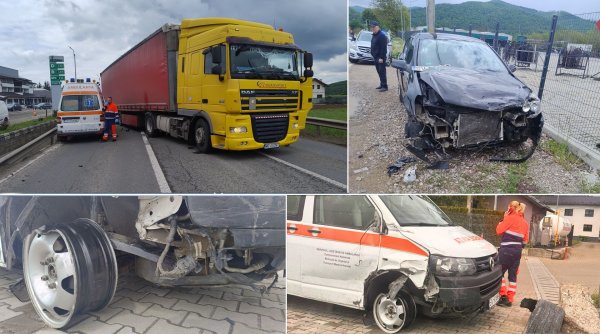 ambulanta implicata intr un accident rutier dupa ce o masina nu i a acordat prioritate ambulanta implicata intr un accident rutier dupa ce o masina nu i a acordat prioritate