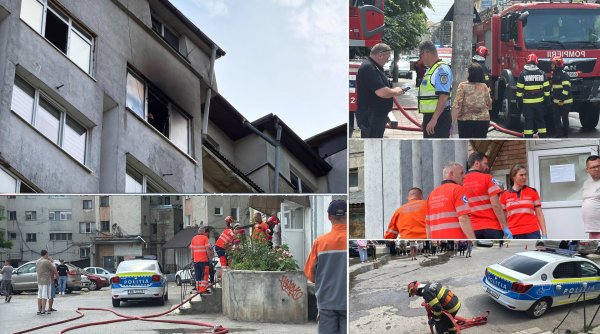 incendiu intr un bloc din burdujeni la un apartament situat la etajul 7 incendiu intr un bloc din burdujeni la un apartament situat la etajul 7