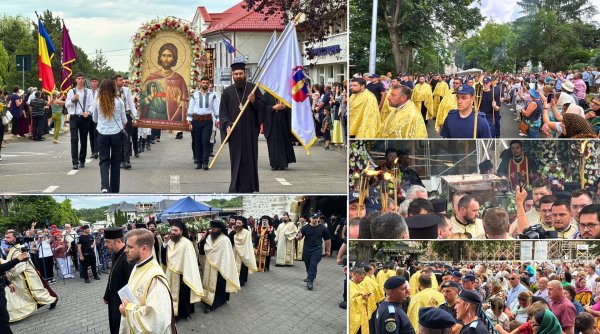 mii de credinciosi prezenti la procesiunea calea sfantului cu moastele sfantului mare mucenic ioan mii de credinciosi prezenti la procesiunea calea sfantului cu moastele sfantului mare mucenic ioan