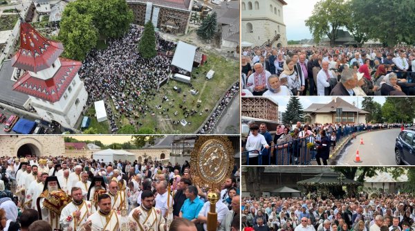 mii de oameni prezenti la sfanta liturghie de la manastirea sfantul ioan cel nou mii de oameni prezenti la sfanta liturghie de la manastirea sfantul ioan cel nou