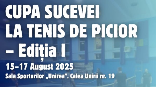 cupa sucevei la tenis de picior editia i cupa sucevei la tenis de picior editia i