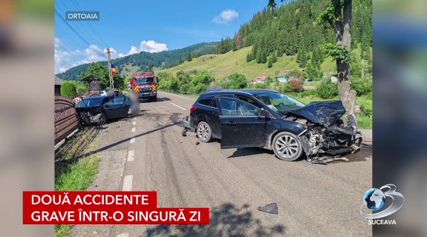 doua accidente grave intr o singura zi