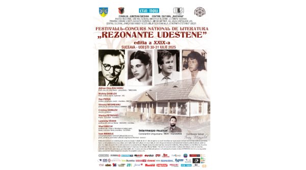 festivalul concurs de literatura rezonante udestene la finalul lunii la udesti festivalul concurs de literatura rezonante udestene la finalul lunii la udesti
