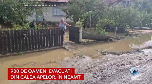 900 de oameni evacuati din calea apelor in neamt 900 de oameni evacuati din calea apelor in neamt
