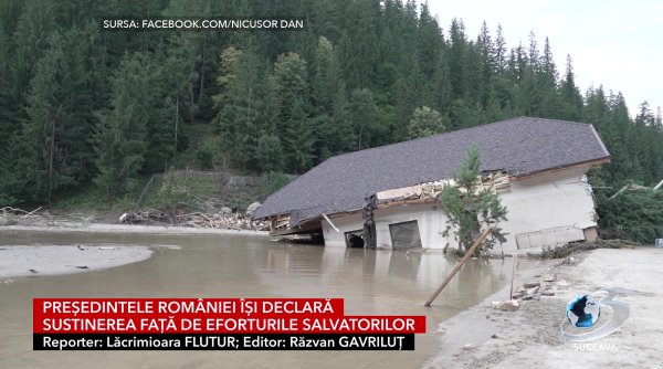 nicusor dan alaturi de familiile afectate de viituri