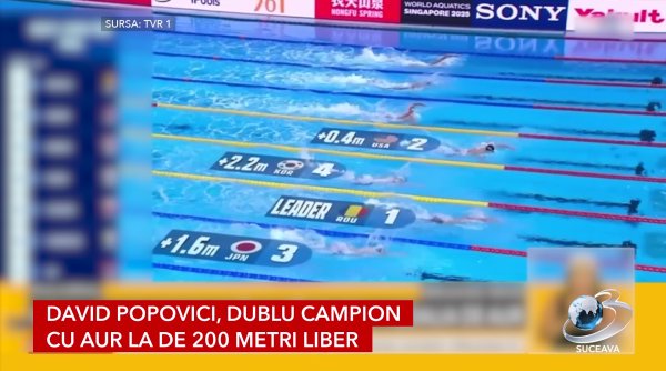 david popovici dublu campion cu aur la de 200 metri liber