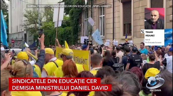 sindicatele din educatie cer demisia ministrului daniel david