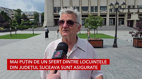 mai putin de un sfert dintre locuinte din judetul suceava sunt asigurate
