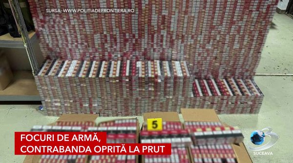 focuri de arma contrabanda oprita la prut