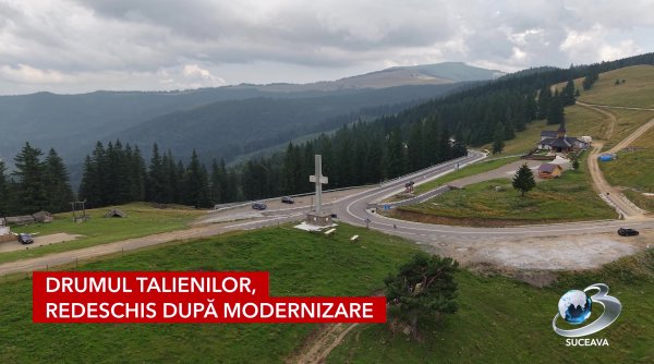 drumul talienilor redeschis dupa modernizare drumul talienilor redeschis dupa modernizare