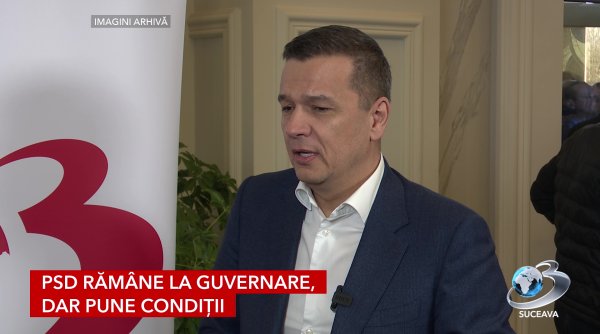 psd ramane la guvernare dar pune conditii