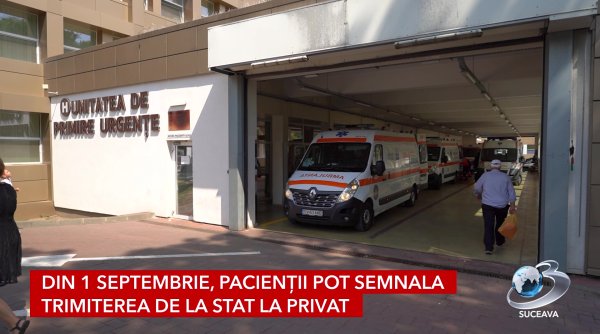 pacientii pot semnala incepand cu 1 septembrie trimiterea de la spitalele de stat la cabinete